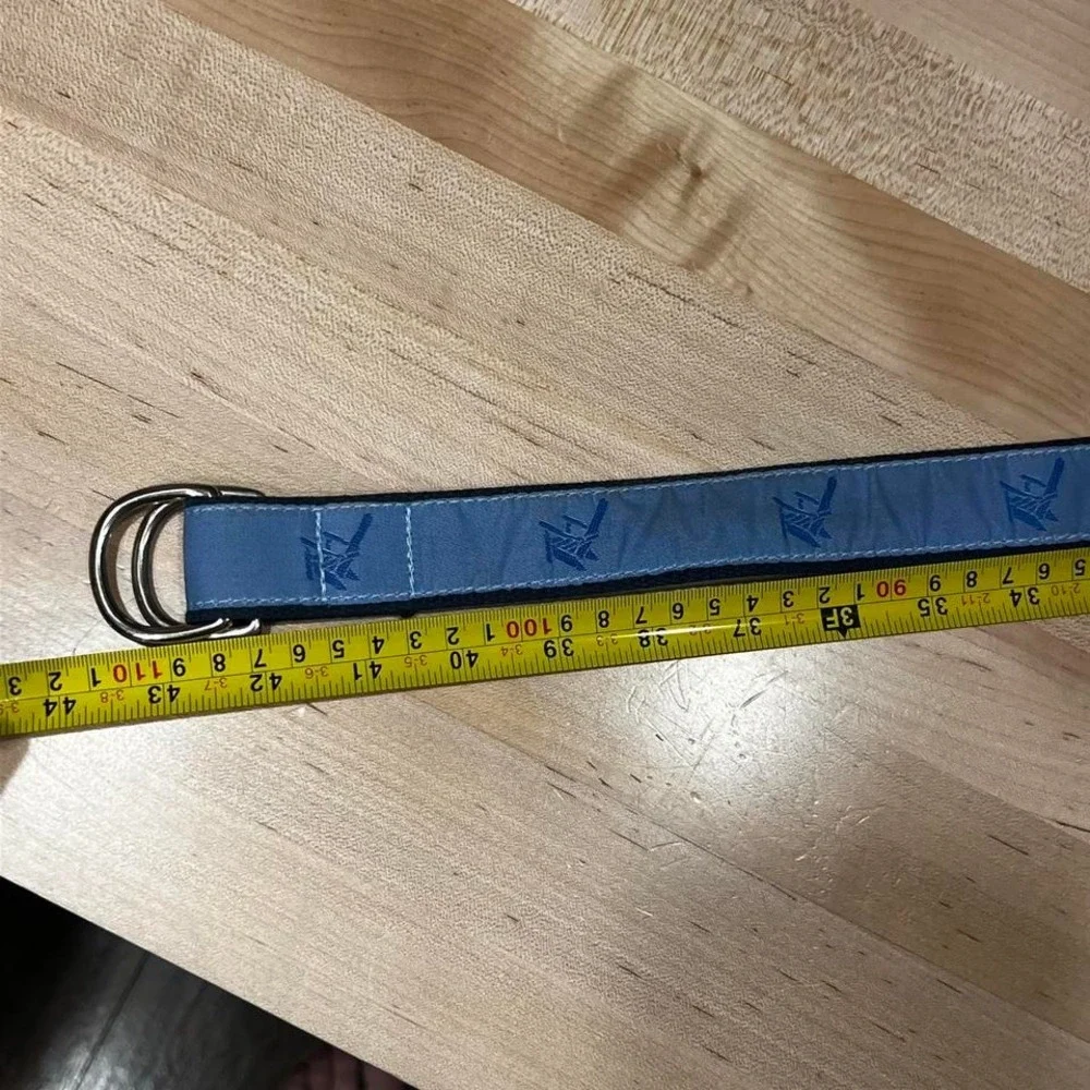 Preston Leather Canvas Belt, Size Medium, Adirondack Chair‎
